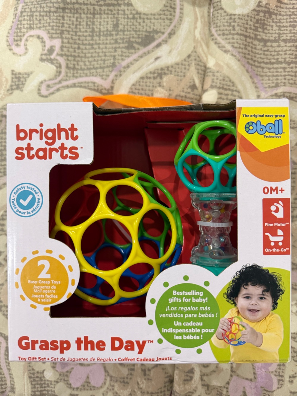 NEW!! Multicolor Grasping Activity Balls for babies!